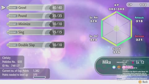 Mika learns how to double slap