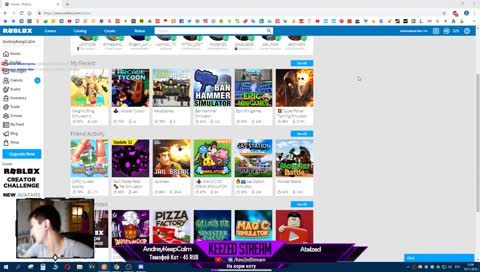 Играем в ROBLOX с подписчиками