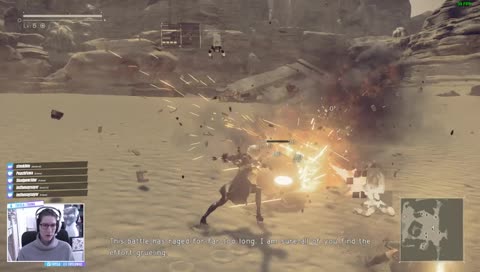 [GER/ENG]  NIER: AUTOMATA. Second playthrough! Hoping that PC is gonna survive!