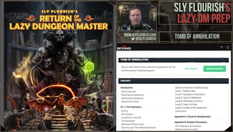 Lazy D&D Prep with Sly Flourish