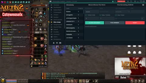 Metin2 International - MEGA GIVEAWAY 20 UHR Ch3//MAP 1//ROT