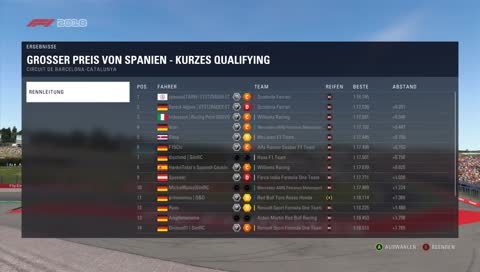 SimRC.de Sunday League F1 2018 - Circuit de Catalunya - 18.11.2018, 17 Uhr