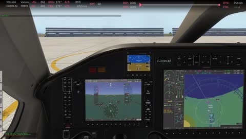 XP11 TBM tour in Greece LGKL LGKS