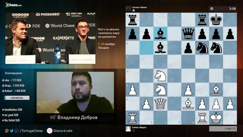 Sunday night with GM Tortuga on chess.com!