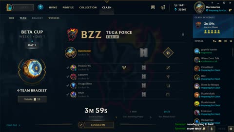 Clash with random last minute people lmao