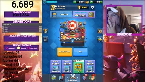 TOURNOI 2 K GEMMES + RUSH 5500TR