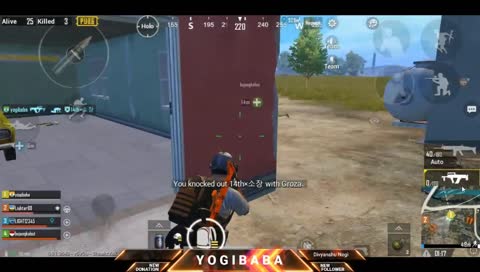 PUBG Mobile 4 Finger Claw.