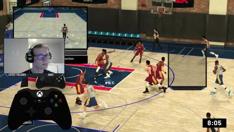 Playing NBA 2K for the first time ever