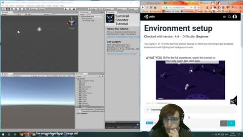 Learning Unity game dev!?