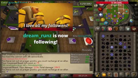 Corp Giveaway! Every other kill (sigil=25%)