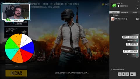 No hombre no que estamos jugando en PC