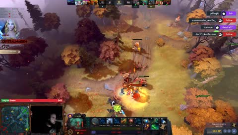 1 v 9 Techies - I slept in...