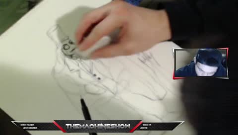 Drawing Penguin and Thor. I'm also taking requests!!!!