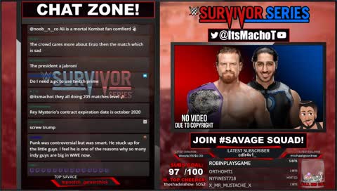 SURVIVOR SERIES Watch Party | !Prime ๐ชChill Stream | @ItsMachoT