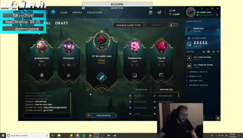 I'm a nasty gutter boy and I FORCE myself to play league of legends