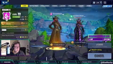 Randomish Duos for a bit! | Probably squads later :)
