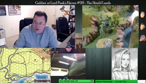 Gabbin at Lord Peak's Haven #22 - The Shield Lands 1E/2E