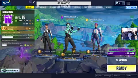 Fortnite ACCOUNT GIVEAWAY | 200+ followers gameplay!