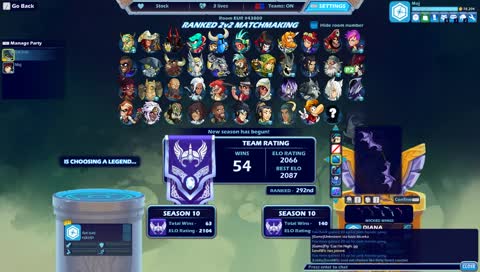 ranked 2v2 w/cap nightbot on come hang
