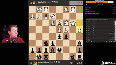 [chess.com]  5|0 Blitz Fun. #chesstv @NteractiveChess