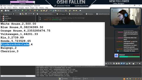 Programming homework with OshiFallen