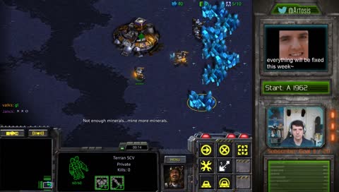 artfucius says: starcraft is like a giant mountain. it doesn't give a sh*t what you think and its really hard to climb.
