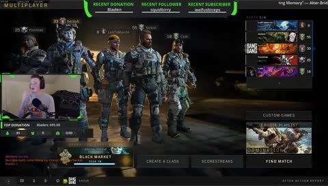 sup streamers // Support the stream and hit that follow button!