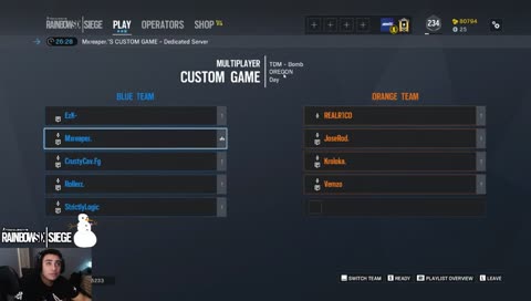 Faceit Warming up | R6