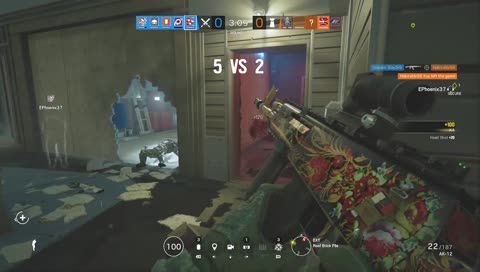 Carrying in Rainbow Six Siege