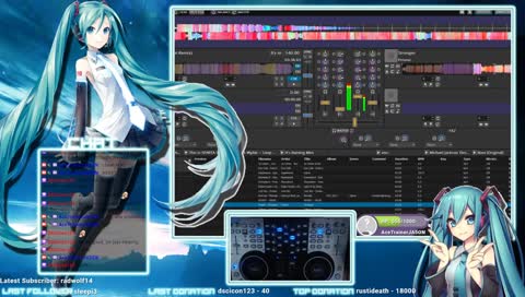 DJ'ing for fun. #music :D