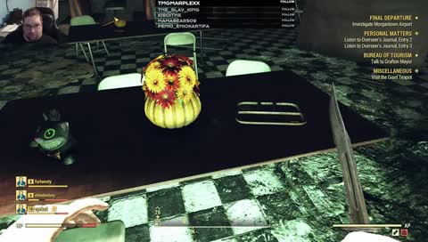 Late night gaming with friends!