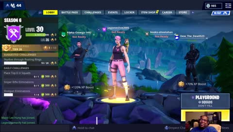 @FortniteGame Sunday Night
#SaveTheWorld