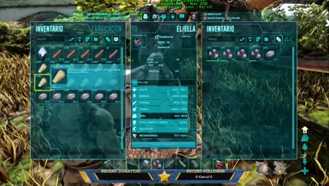 ARK EXTINCION !!! tameo CONTRUCCION DE FORTALEZA etc... PVE SERVER retransmisiones a diario