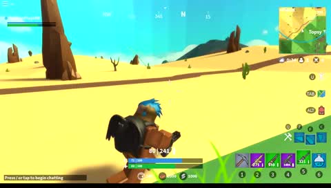 Playing Some Island Royale Roblox
