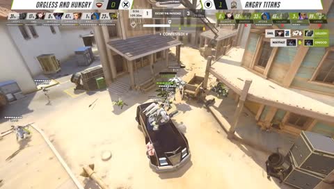 [ES] Contenders EU | ANGRY TITANS vs ORGLESS & HUNGRY | Semana 1 Día 2 | Season 3 2018