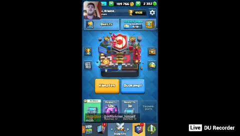 Chilliger Abendstream, kostenlose Emotes? - Clash Royale