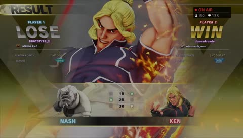 UGM Rank 37 Ken Overall | 76/100 Subscribers Goal | !cclcqgoal <-- Capcom Cup LCQ Donation Goal