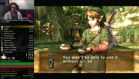 [FR/EN] Twilight Princess - Any% speedruns for 3:20