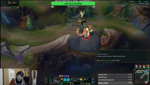 League till I pass out <_< (SR =On)