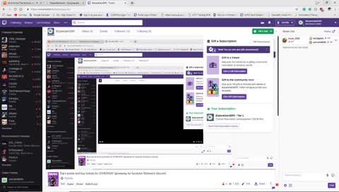 Earn points and buy tickets for GIVEAWAY !giveaway !sr !youtube !followers !discord