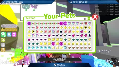 Twitch Pet Simulator Going for The Dark Matter Pets!!!