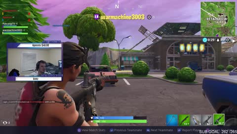 GBs on Fortnite? #DaGrind #100TGrind !FortniteCode !C2T