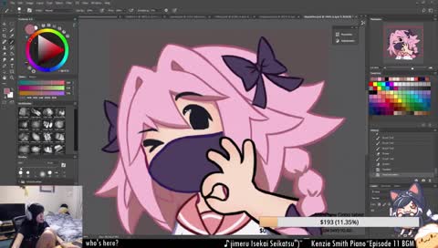 warming up wiff some doodles then commission work