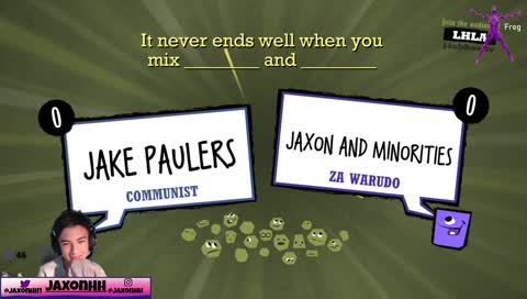 Jackbox With friends and audience