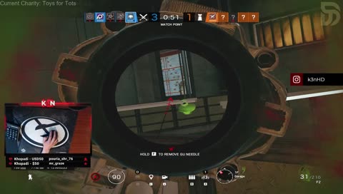 !toysfortots > Content |  !social | !charity !insta !discord | [PC] [R6S]