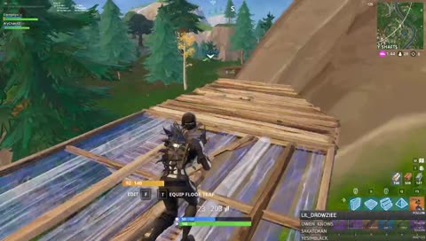 It's later, so we play Fortnite