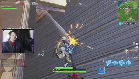 Dad pickaxes someone POGGERS