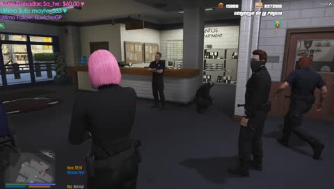 Organizando algo con la poli y a ver despues que :P l GTA RP l S4G