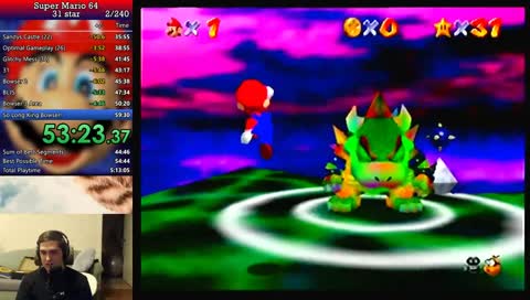 !marathon Super Mario 64 derust for the upcoming marathon run