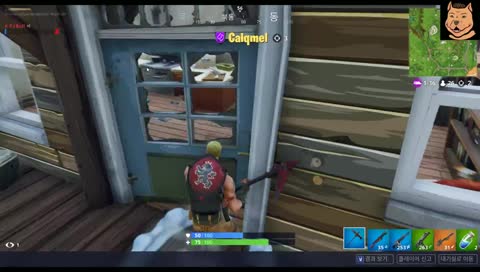 오랜만에 포트나이트 fortnite-- 핏불 pitbull